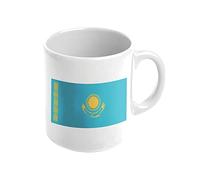 Mygoodprice MUG en céramique au motif Drapeau Kazakhstan