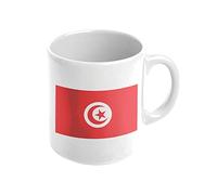 Mygoodprice MUG en céramique au motif Drapeau Tunisie
