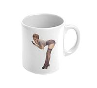 Mygoodprice MUG en céramique au motif Pinup 9