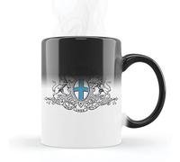 Mygoodprice MUG Magique qui change de couleur sensible à la chaleur - Thermosensible - en céramique au motif Marseille Blason
