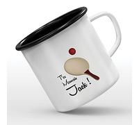 Mygoodprice MUG tasse émaillée au motif T es mauvais jack