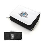 Mygoodprice Portefeuille à rabat porte-monnaie marseille blason Noir