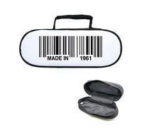 Mygoodprice Sacoche Housse pour Boules de pétanque Anniversaire Code Barre 1961