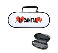 Mygoodprice Sacoche Housse pour Boules de pétanque J'aime Le cantal