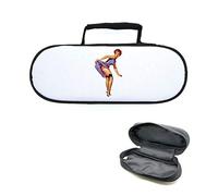 Mygoodprice Sacoche Housse pour Boules de pétanque Pinup 4