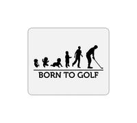 Mygoodprice Tapis de Souris bébé évolution Golf Texte