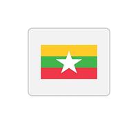 Mygoodprice Tapis de Souris Rectangle imprimé Drapeau Birmanie