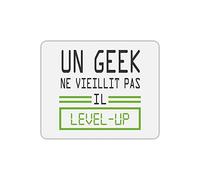 Mygoodprice Tapis de Souris Rectangle imprimé Geek Level up