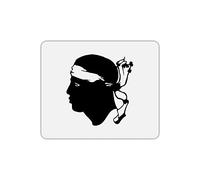 Mygoodprice Tapis de Souris Rectangle imprimé tête Corse