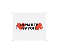 Mygoodprice Tapis de Souris Rectangle J'aime la Haute Savoie
