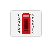 Mygoodprice Tapis de Souris Rectangle London Calling Cabine