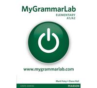 MyGrammarLab Elementary – Livre de l'élève A1/A2 – avec MyLab – sans corrigé – Pearson Longman
