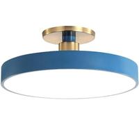 MYGZNDDEV Ceiling Light Round Ceiling Lamp Led Chandelier Flat Light Three-Color Dimmingaron Semi Fmount Modern Metal Acrylic Shade Minimalist Indoor Balcony/C/40Cm(F,30Cm)