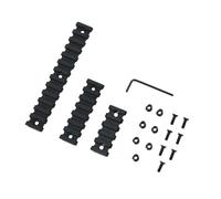 MyHaing ABS K-MD Guide Rail 3 pièces Ensemble 21MM Support K-D Rail 5/7/13 Fentes Ensemble Guide Rail