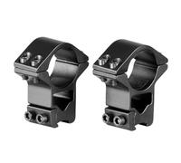 MyHaing Paire d'anneaux de Fixation de Lunettes de visée 30mm Support de visée Optique Queue d'aronde 11mm Rail Hauteur Selle Heavy Duty