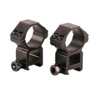 MyHaing Paire d'anneaux de Fixation de Lunettes de visée 30mm Support Optique de visée siège en Queue d'aronde 20mm Rail Perspective Haute et Lourde