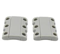 MyHaing Solutions de lacets magnétiques Easy Lasting lacets aimants lazy lacets sans lien Quick Merge Split lacets dispositif boucle