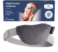 MyHalos Masque chauffant pour les yeux secs - Traitement contre le stye - Lavable et réversible - Masque de blépharite par chaleur humide