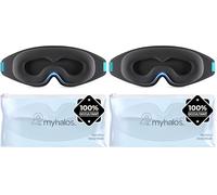 MyHalos Masque de Nuit Occultant, Sans Pression Oculaire, Homme et Femme