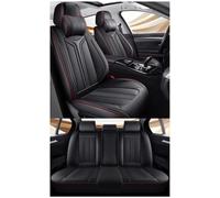 MYHAZCVD Housse Siege Voiture pour Dodge Ram 1500/Ram 1500 Crew Cab/Ram 1500 Standard Cab,Universelle Accessoire Facile à Installer Noir avec Bordure Rouge