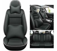 MYHAZCVD Housse Siege Voiture pour Ford Mustang GT Expedition Edge Puma Bronco Sport Maverick Mondeo Focus Flex,Universelle Accessoire Facile à Installer Lignes en Noir et Blanc