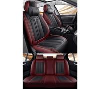 MYHAZCVD Housse Siege Voiture pour Mercedes-Benz E-Class E320 W124 E220 W124 E200 W210 E240 W210,Universelle Accessoire Facile à Installer Noir et Rouge