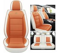 MYHAZCVD Housse Siege Voiture pour Mercedes Benz W204 W211 W210 W124 W212 W202 W245 W163 A/B/C/E Clase,Universelle Accessoire Facile à Installer Orange