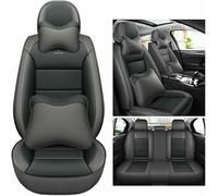 MYHAZCVD Housse Siege Voiture pour OP-El/Vaux-Hall Mokka B/Mokka-E 2021 2022 2023,Universelle Accessoire Facile à Installer Noir Gris