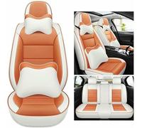 MYHAZCVD Housse Siege Voiture pour OP-El/Vaux-Hall Mokka B/Mokka-E 2021 2022 2023,Universelle Accessoire Facile à Installer Orange