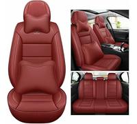 MYHAZCVD Housse Siege Voiture pour OP-El/Vaux-Hall Mokka B/Mokka-E 2021 2022 2023,Universelle Accessoire Facile à Installer Rouge foncé