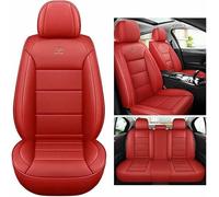 MYHAZCVD Housse Siege Voiture pour Skoda Fabia 1 Fabia 2 Fabia 3 Fabia 5J Fabia Mk2 Spaceback RS Sub,Universelle Accessoire Facile à Installer Rouge