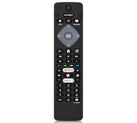 MYHGRC BRC0884301/01 Télécommande universelle Philips pour téléviseur Philips Ambilight LCD LED 3D HD Smart TV avec bouton Ambilight