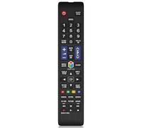 MYHGRC Télécommande universelle Samsung BN59-01198Q pour téléviseurs intelligents LCD LED 3D, aucune configuration nécessaire TV Samsung UA32J5500AW UA40J5520AK UA40J6200AK