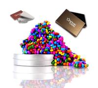 myHodo Crack Magnets Colorés Premium (1150+ Pièces, 5-7mm) - Aimants Polyvalents pour ASMR, Créativité & Relaxation - Pierres Magnétiques, Coffret Cadeau & Kit Créatif (8 Couleurs)