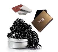 myHodo Crack Magnets Premium Noir (1000+ Aimants, 5-7 mm) - Coffret Cadeau Exclusif avec Accessoires | Idée Cadeau Originale | Jeu Sensoriel Magnétique (Force Douce) pour ASMR, Détente & TDAH