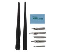 MYhose Stylo Manga Dip Pen, Ensemble de Support, Peinture de Dessin Comique, Outils, Kit Calligraphie, 5 Plumes