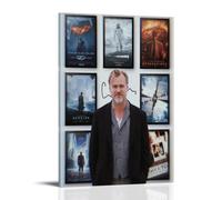 MYHRDF Christopher Nolan Toile murale imperméable multifonction résistante aux UV sans cadre 50 x 75 cm