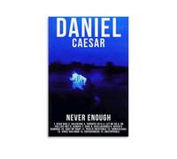 MYHRDF Daniel Caesar Never Enough, Toile murale imperméable multifonctionnelle résistante aux UV sans cadre 60 x 90 cm