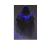 MYHRDF Dark MagicLiving Toile murale imperméable multifonctionnelle résistante aux UV sans cadre 50 x 75 cm