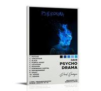 MYHRDF Dave Psychodrame Toile murale imperméable multifonctionnelle résistante aux UV sans cadre 40 x 60 cm