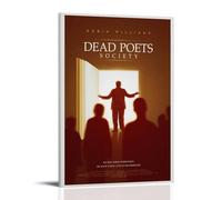 MYHRDF Dead Poets Society Toile murale imperméable multifonctionnelle résistante aux UV sans cadre 50 x 75 cm