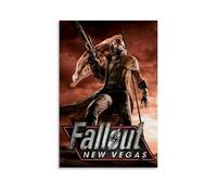 MYHRDF Fallout New Vegas Toile murale imperméable multifonctionnelle résistante aux UV sans cadre 20 x 30 cm