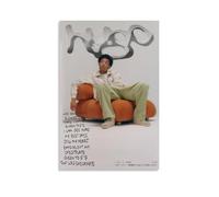 MYHRDF Hugo by Loyle Carner Toile murale imperméable multifonctionnelle résistante aux UV sans cadre 40 x 60 cm