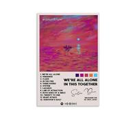 MYHRDF Impression sur toile imperméable multifonctionnelle Dave We're All Alone in This TogetherLiving - Sans cadre - 20 x 30 cm