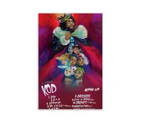 MYHRDF J Cole KodDécoration murale imperméable multifonction sur toile résistante aux UV Sans cadre 30 x 45 cm