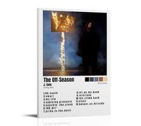 MYHRDF J Cole Toile murale imperméable multifonction résistante aux UV sans cadre pour salon 30 x 45 cm