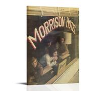 MYHRDF Morrison Hotel by The DoorsToile murale imperméable multifonctionnelle résistante aux UV sans cadre 50 x 75 cm