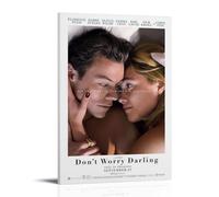 MYHRDF Poster « Don't Worry Darling » - Décoration murale imperméable et multifonctionnelle - Résistant aux UV - Sans cadre - 60 x 90 cm