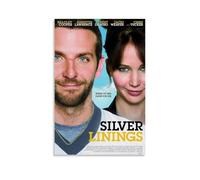 MYHRDF Silver Linings Playbook 2012 Toile imperméable multifonctionnelle résistante aux UV Sans cadre 30 x 45 cm