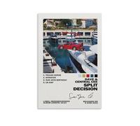 MYHRDF Split Decision-Dave And Central CeeLiving Toile murale imperméable multifonctionnelle résistante aux UV sans cadre 30 x 45 cm